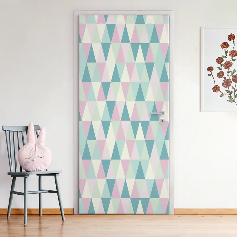 Rechtstreeks Van De Fabrikant Pellicola adesiva geometric effect - 40x200 cm