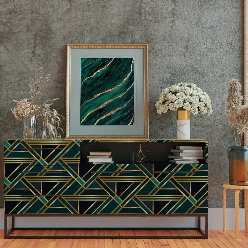 Pellicola adesiva Stile geometrico - 40x200 cm Seizoensaanbieding