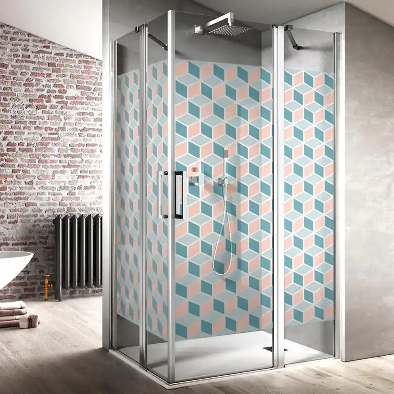Speciale Aanbieding Pellicola adesiva per vetro Prospettive - 60x100 cm