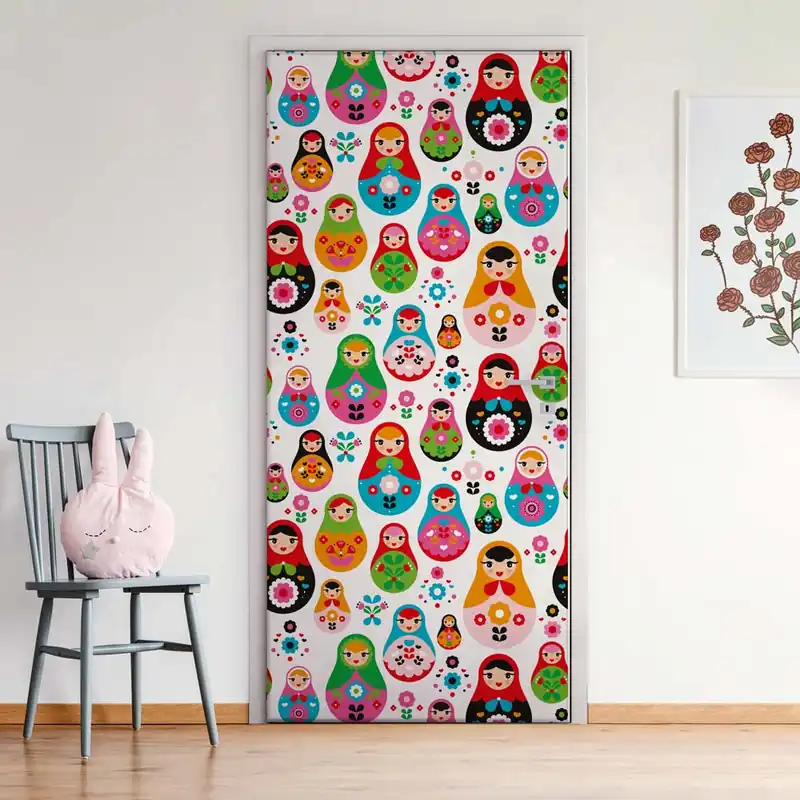 Express Levering Pellicola adesiva Matrioska - 40x200 cm