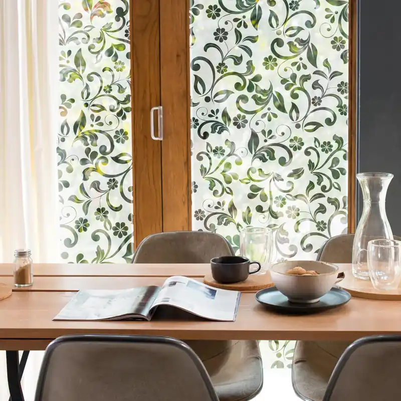 Beperkte Voorraad Pellicola adesiva per vetro Eden - 60x100 cm