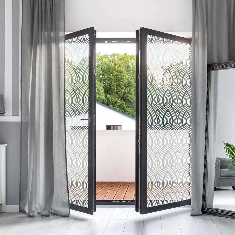 Favoriet Pellicola adesiva per vetro Design etnico - 60x100 cm