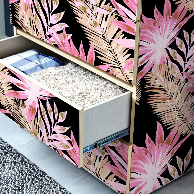 Pellicola adesiva Rosa tropicale - 40x200 cm Weekendaanbieding