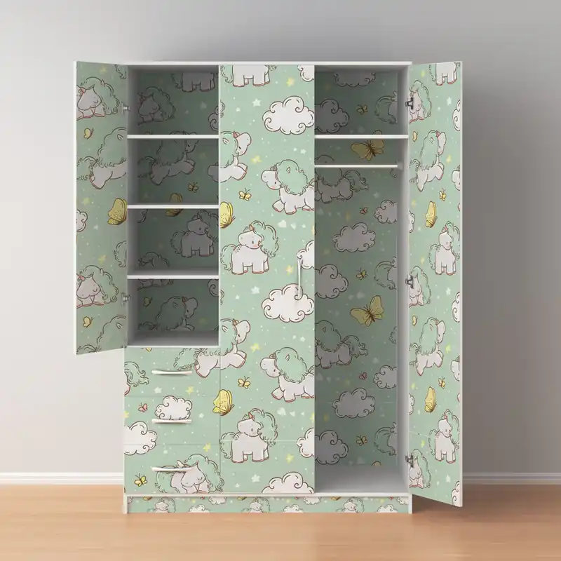 Betrouwbaar Pellicola adesiva Unicorni magici - 40x200 cm