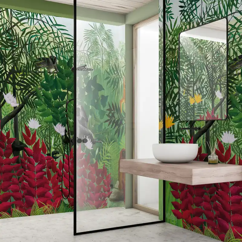 Bestseller Carta da parati in Fibra di Vetro Rousseau - 100% Fibra di vetro / 95x300 cm