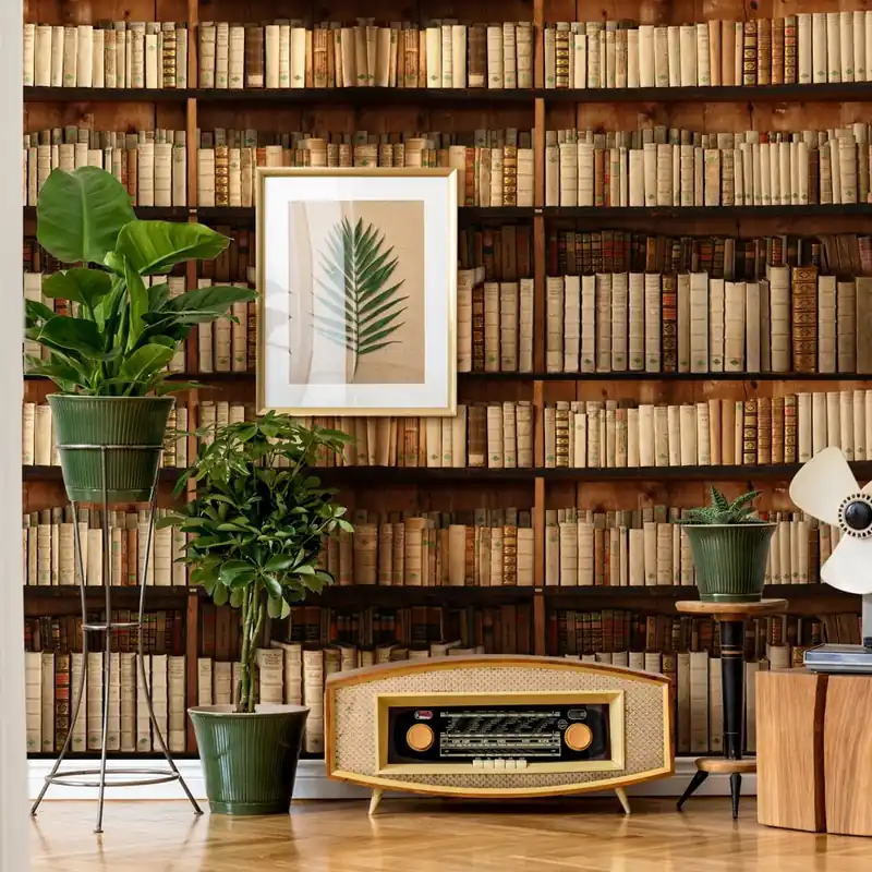 Carta da parati Libreria - TNT Effetto Muro / 100x300 cm Fabrieksprijs