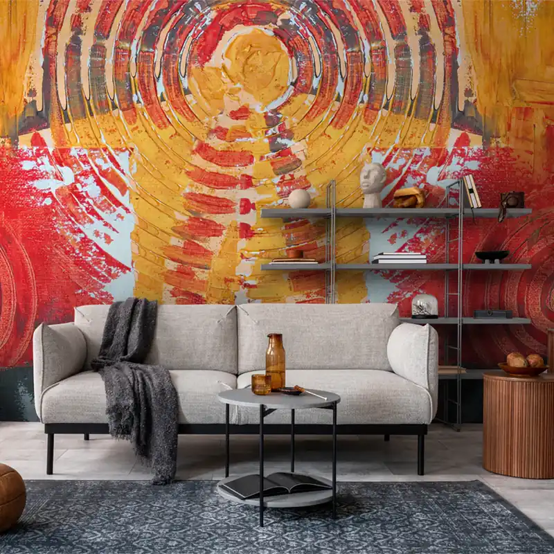Koop Online Carta da parati Materia - TNT Effetto Muro / 100x300 cm