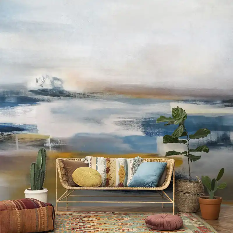 Carta da parati Affresco marino - TNT Effetto Muro / 100x300 cm Nieuw