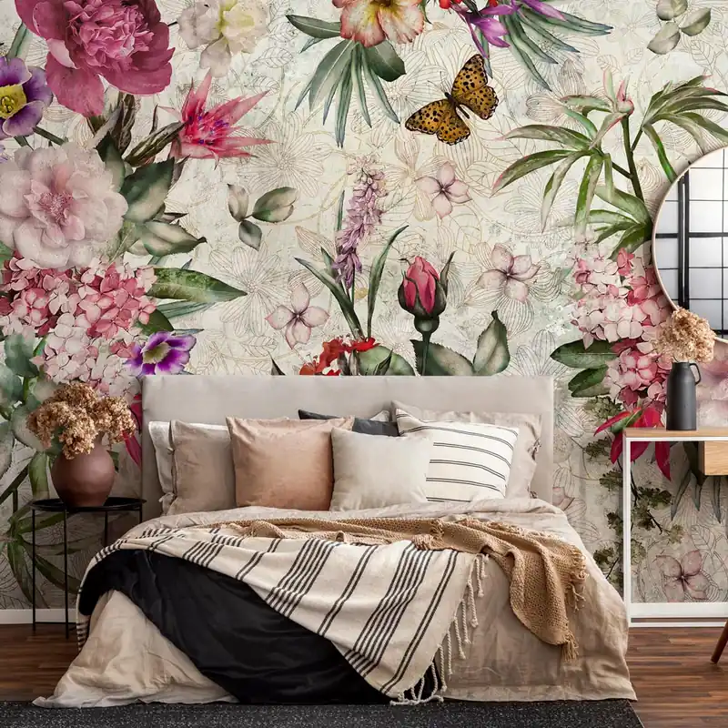 Carta da parati Primavera - TNT Effetto Muro / 100x300 cm Uitverkoop