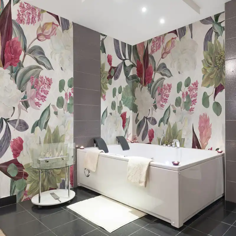 Speciale Aanbieding Carta da parati in Fibra di Vetro Primavera Vintage - 100% Fibra di vetro / 95x300 cm