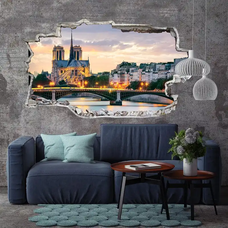 Seizoensaanbieding Notre dame 3D