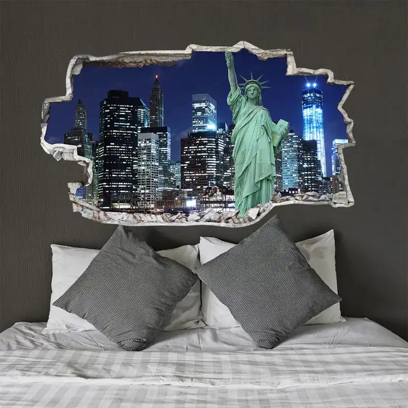 Rechtstreeks Van De Fabrikant New York night 3D