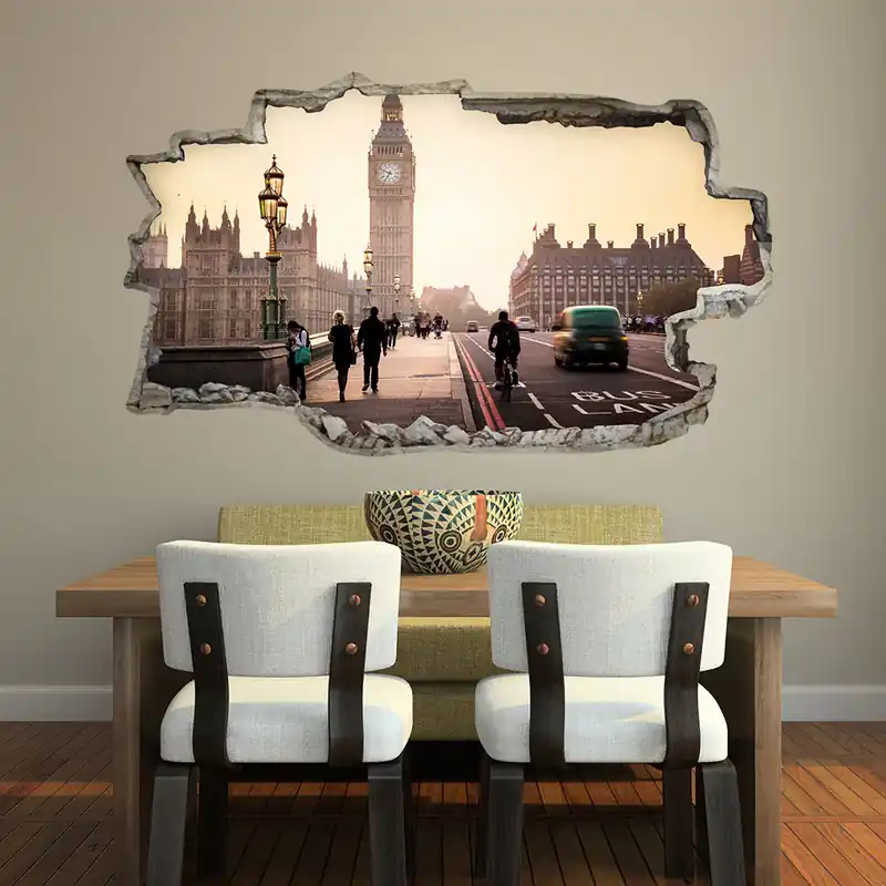 Express Levering London street 3D