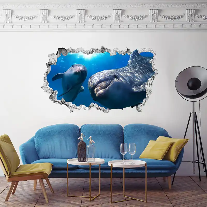 Favoriet Acquario delfini 3D