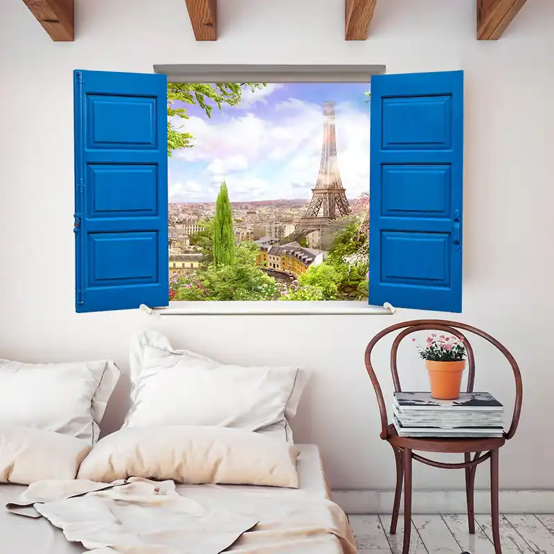 Snelle Levering Finestra su Parigi 3D
