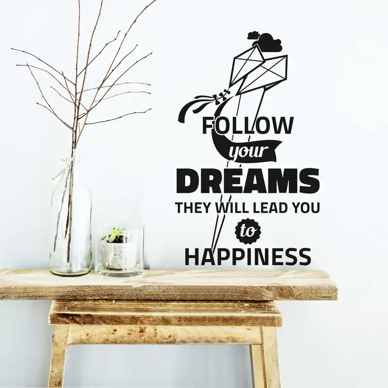 Exclusieve Aanbieding Follow your dreams