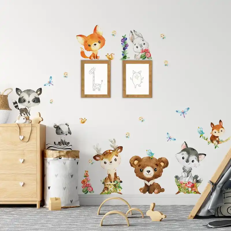 Superprijs Piccoli amici del bosco - 120x40 cm