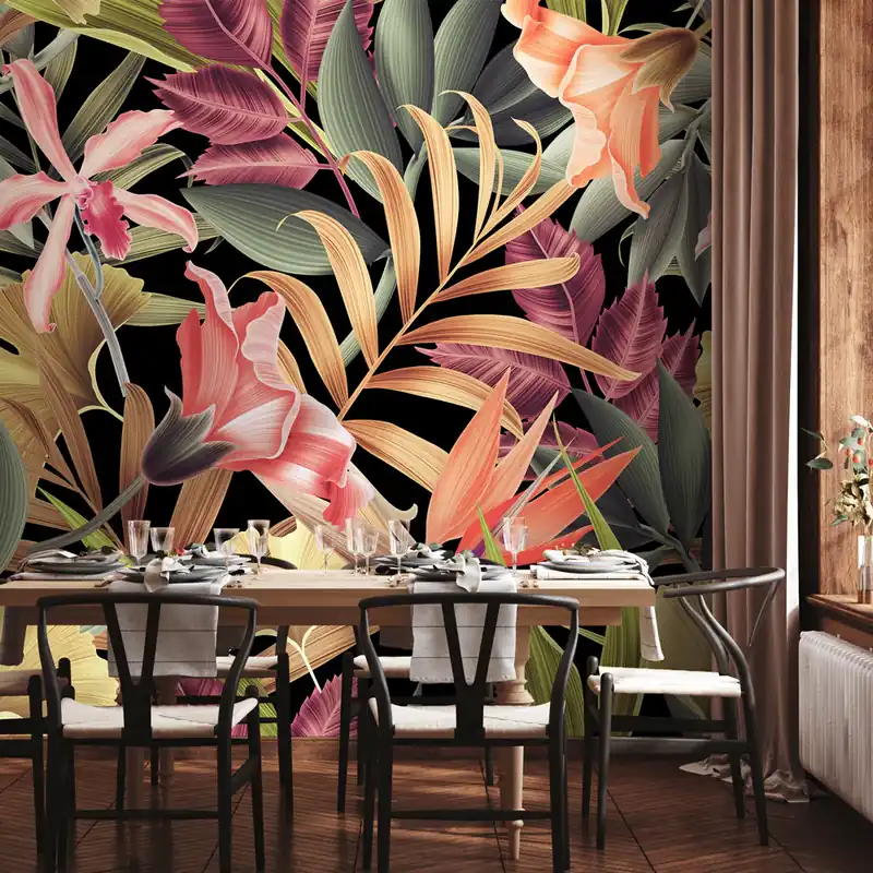 Dagaanbieding Carta da parati Natura tropicale - TNT Effetto Muro / 100x300 cm