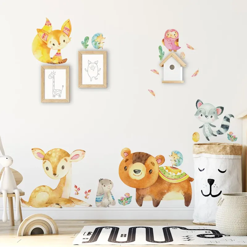 Weekendaanbieding Animaletti della foresta - 120x40 cm