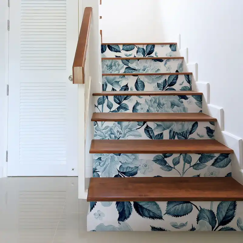 Snelle Levering Adesivi per Scale Camelie blu - 17 cm / 5 fasce da 80 cm