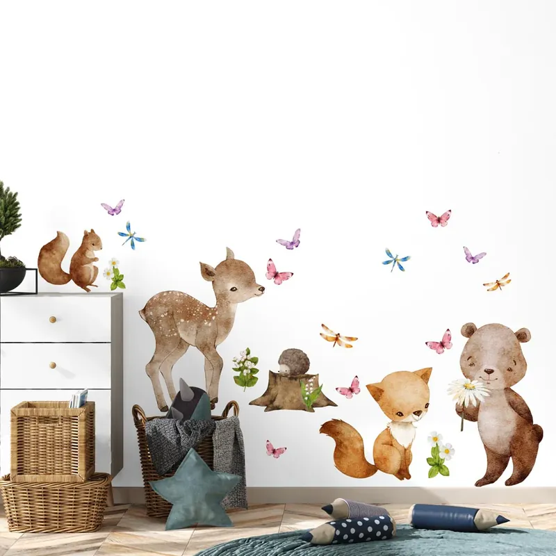 Rechtstreeks Van De Fabrikant Amici della foresta - 120x30 cm