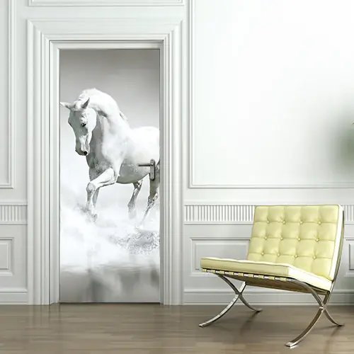 Porta Cavallo bianco - 60 cm / 200 cm Beste Prijs