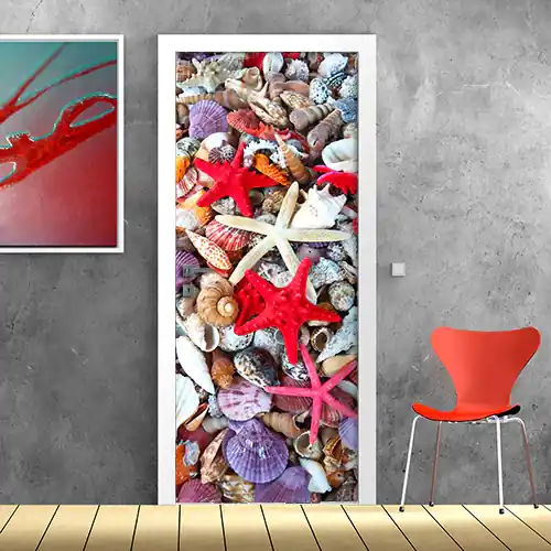 Porta Stelle marine - 60 cm / 200 cm Superprijs