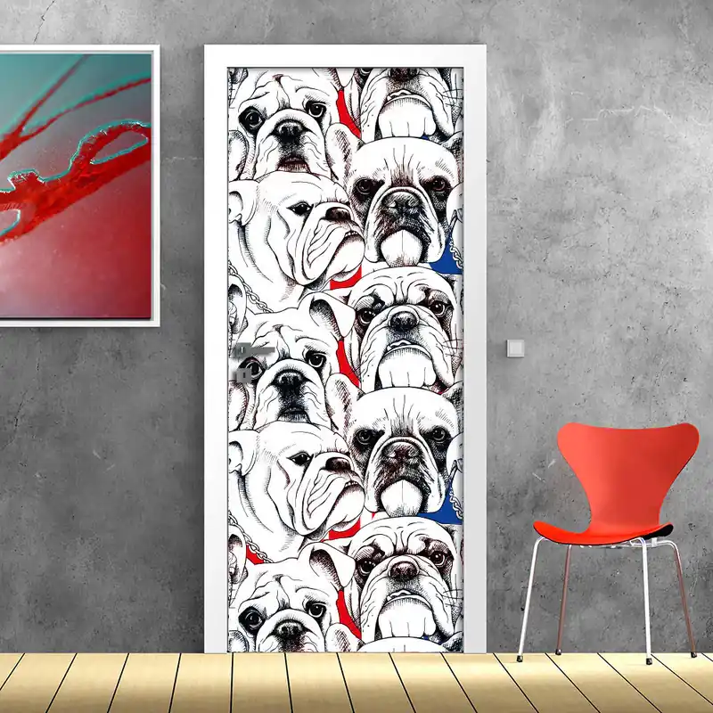 Rechtstreeks Van De Fabrikant Porta French bulldog - 60 cm / 200 cm