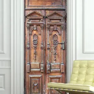 Favoriet Porta Portone antico scuro - 60 cm / 200 cm