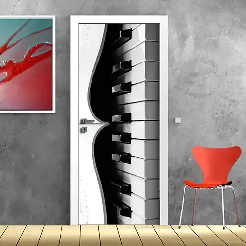 Porta Pianoforte 3 - 60 cm / 200 cm Merkproduct