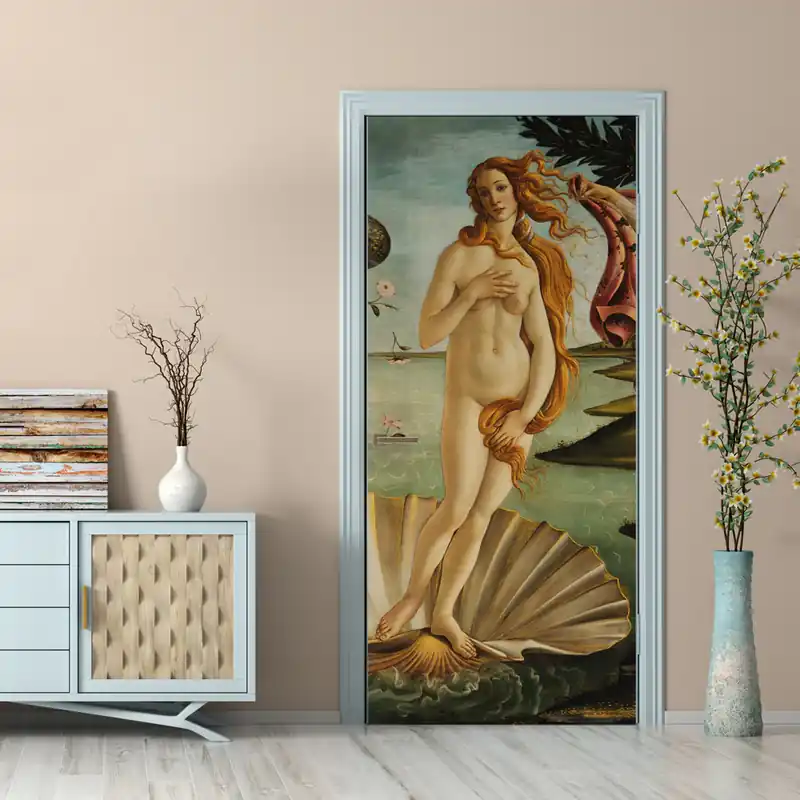 Porta La nascita di Venere - 60 cm / 200 cm Favoriet