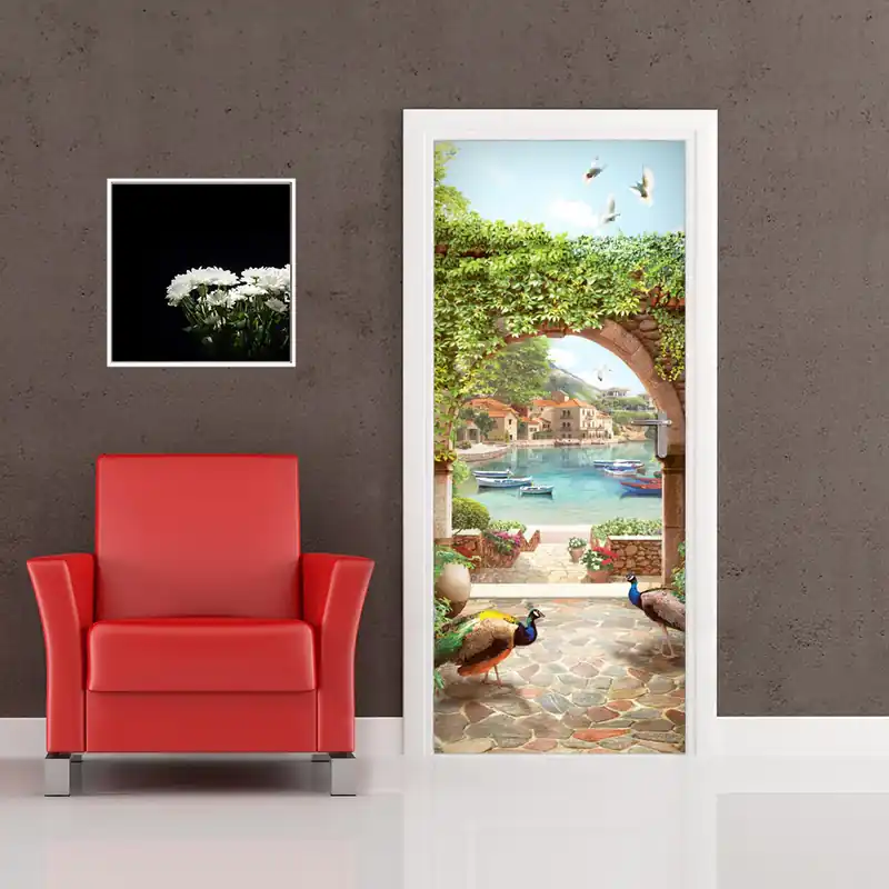 Porta arco sul mare - 60 cm / 200 cm Seizoensaanbieding