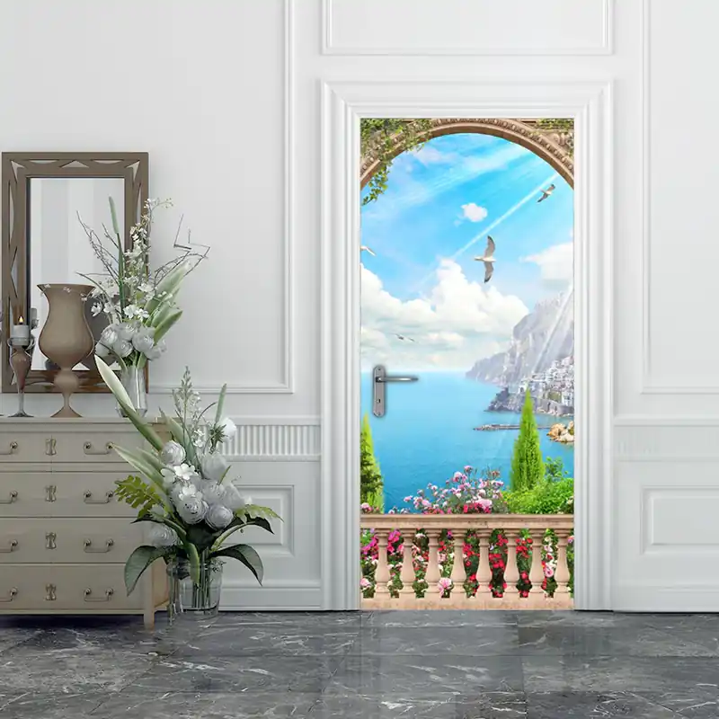 Porta balconcino sul mare - 60 cm / 200 cm Tijdelijk Beschikbaar