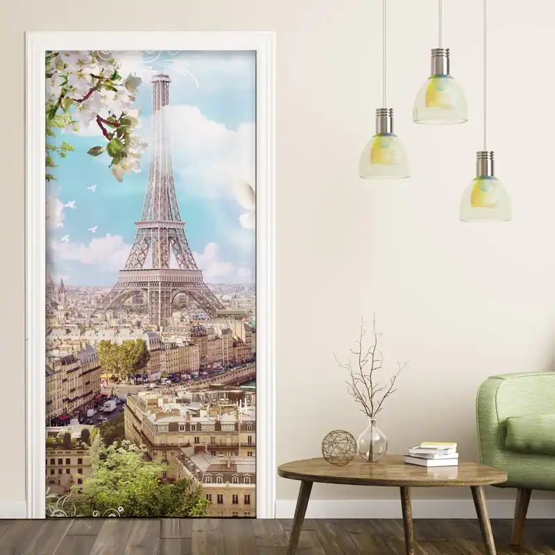 Populair Porta Vista torre Eiffel - 60 cm / 200 cm