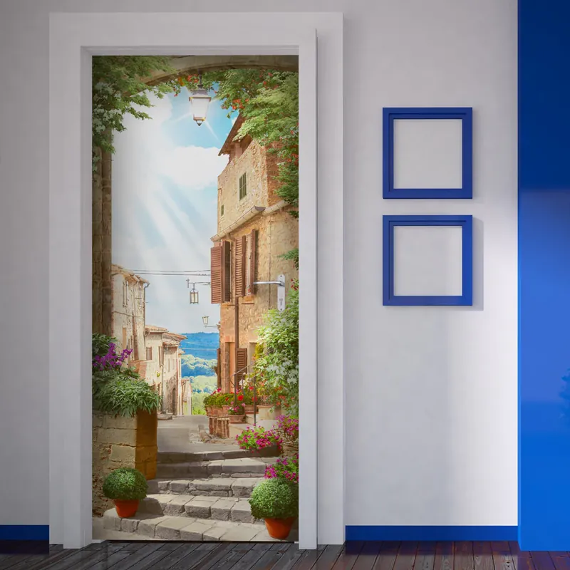 Porta Vicolo medievale - 60 cm / 200 cm Voordeelprijs